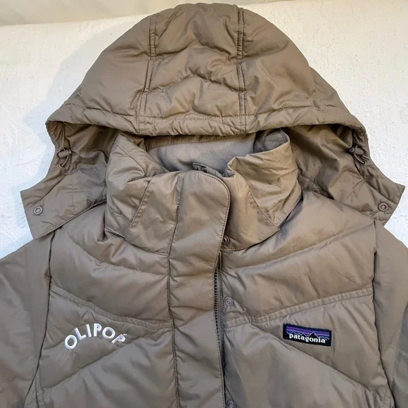 Patagonia Light Brown Quilted Jacket - Picture 5 of 14